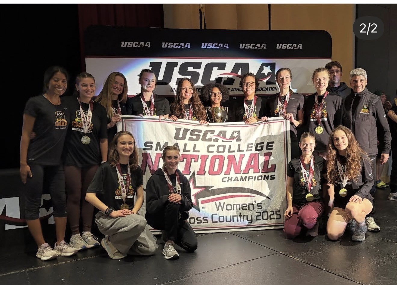 ESF takes second in the USCAA Directors Cup
