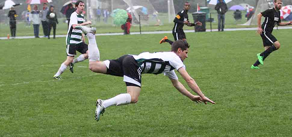 Men's Soccer Falls to Berkeley in Crucial Conference Game
