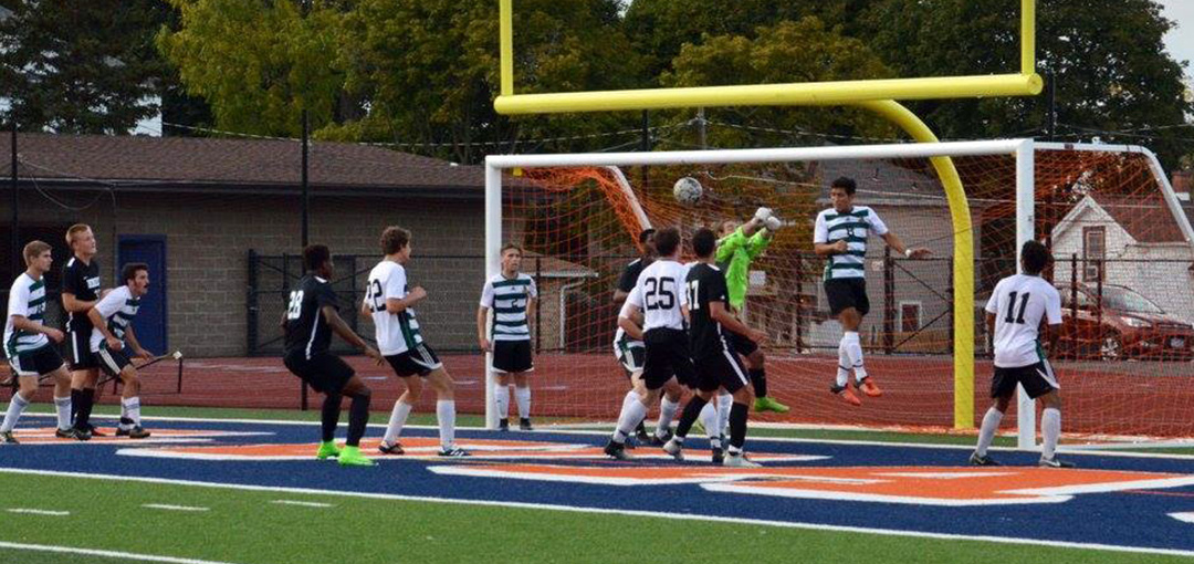 Men's Soccer Clinch #1 Seed in HVIAC Tourney